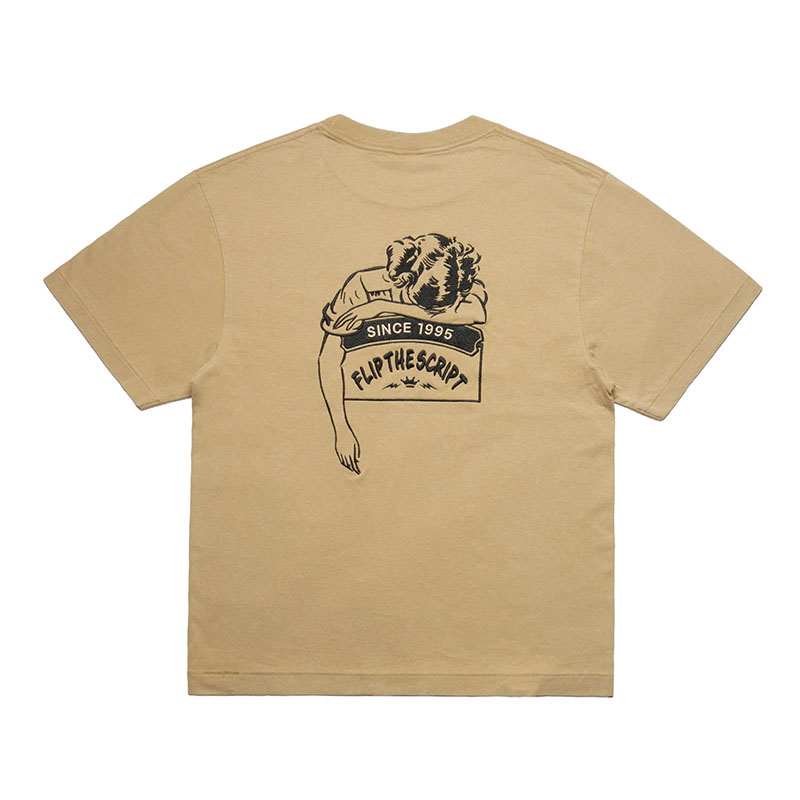 FLIP THE SCRIPT(フリップザスクリプト)/ DAMAGE SS TEE -2.COLOR-