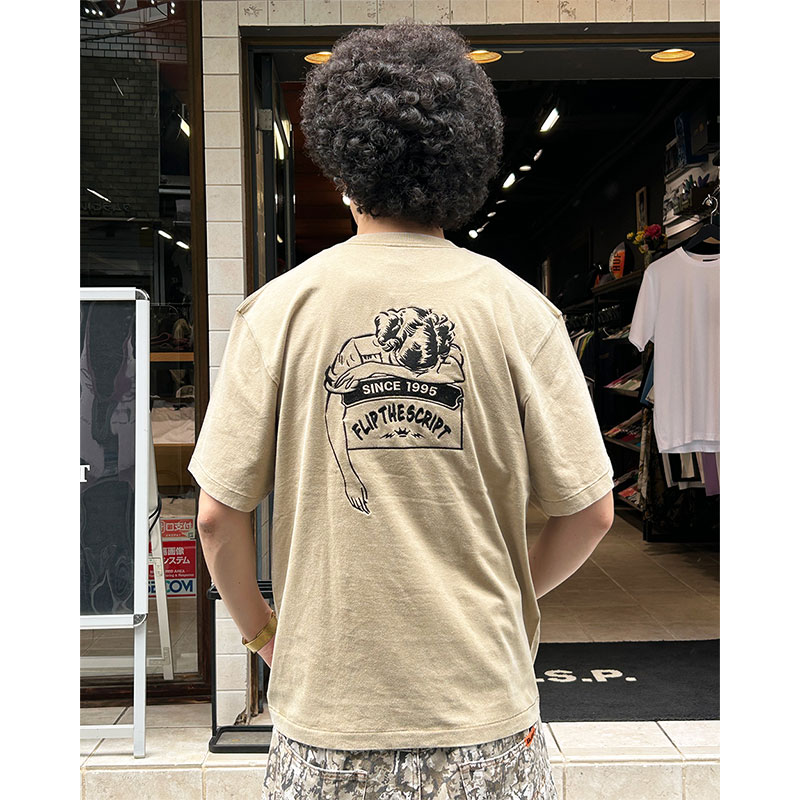 FLIP THE SCRIPT(フリップザスクリプト)/ DAMAGE SS TEE -2.COLOR-