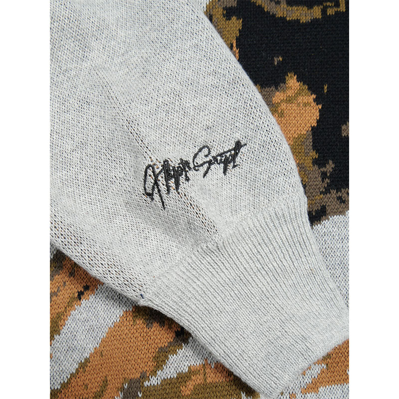 FLIP THE SCRIPT(フリップザスクリプト)/ DOGS KNIT CREW -3.COLOR-