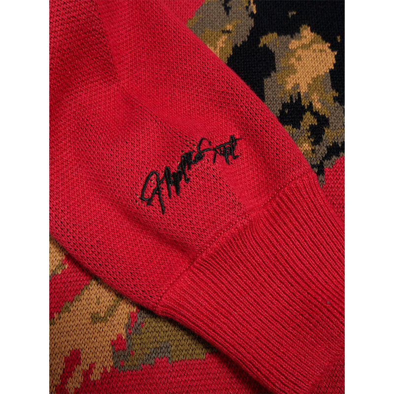 FLIP THE SCRIPT(フリップザスクリプト)/ DOGS KNIT CREW -3.COLOR-