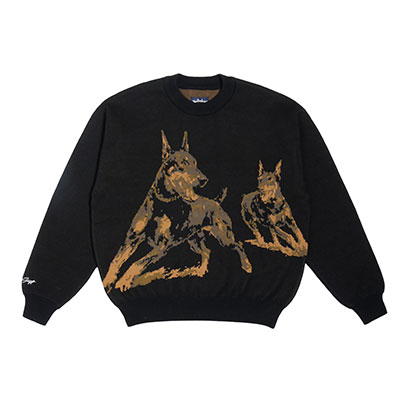 FLIP THE SCRIPT(フリップザスクリプト)/ DOGS KNIT CREW -3.COLOR-