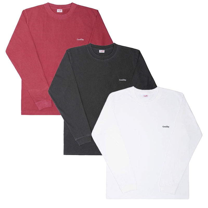 GOOD DAY(グッデイ)/ OG LOGO GARMENT LS T-SHIRT -3.COLOR-
