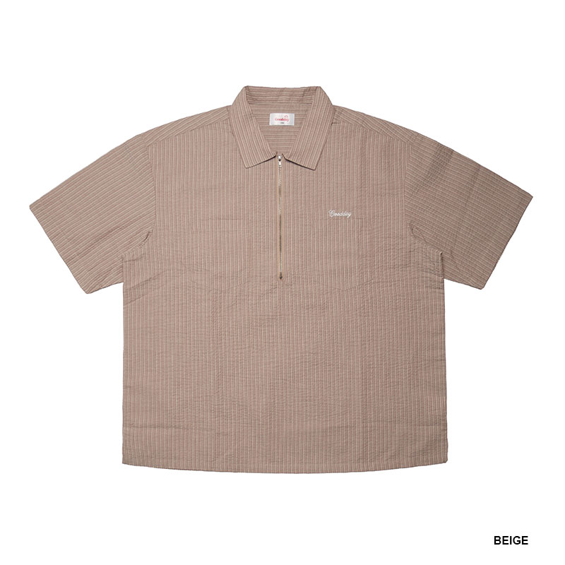GOOD DAY(グッデイ)/ SEERSUCKER STRIPE SS SHIRTS -3.COLOR-