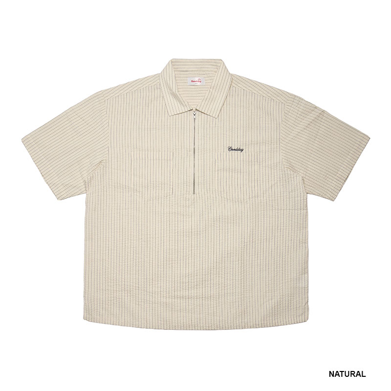 GOOD DAY(グッデイ)/ SEERSUCKER STRIPE SS SHIRTS -3.COLOR-