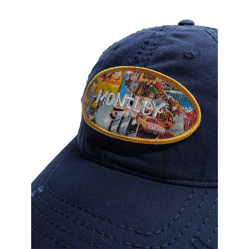 MONTLEY(モーレー)/ PHOTO PATCH DAMAGE CAP -2.COLOR-