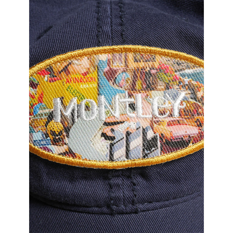 MONTLEY(モーレー)/ PHOTO PATCH DAMAGE CAP -2.COLOR-