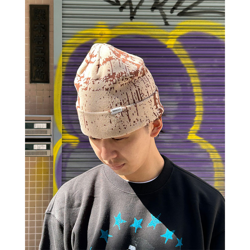 MONTLEY(モーレー)/ CHECK KNIT CAP -3.COLOR-