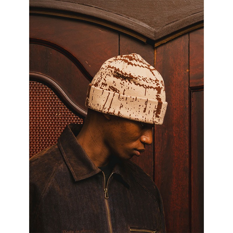 MONTLEY(モーレー)/ CHECK KNIT CAP -3.COLOR-