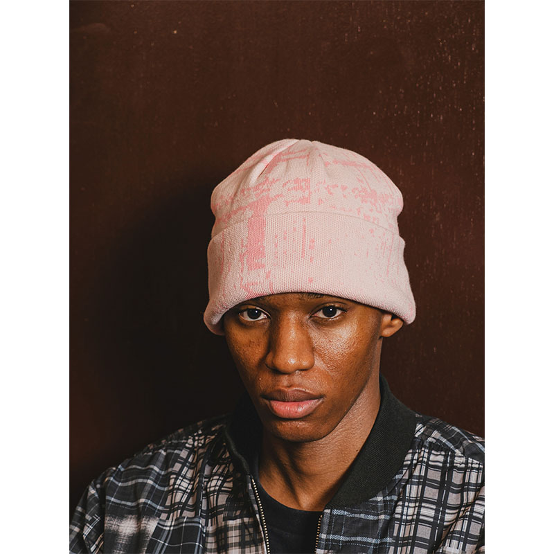MONTLEY(モーレー)/ CHECK KNIT CAP -3.COLOR-