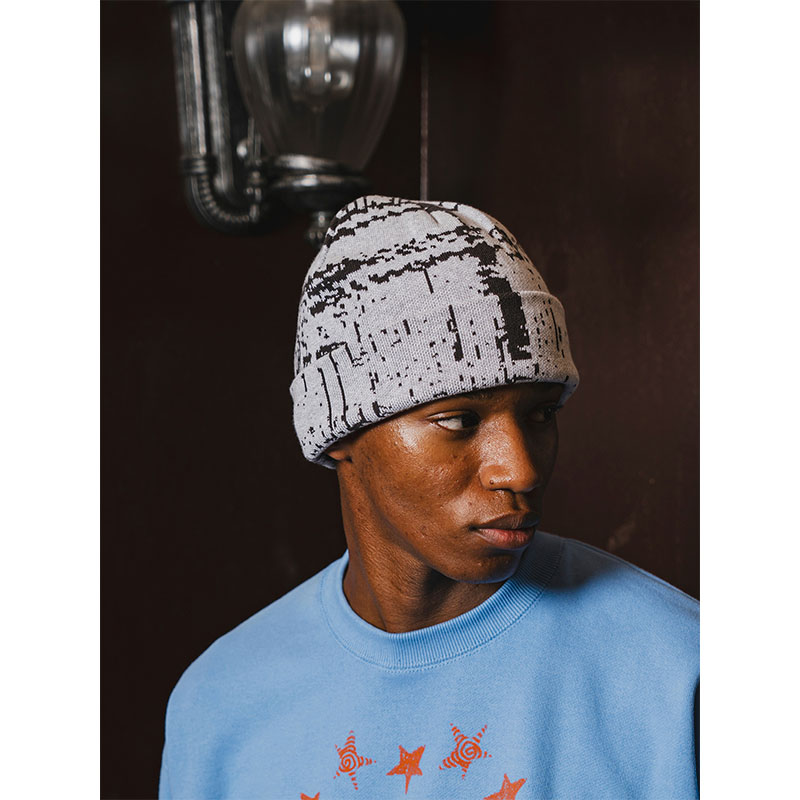 MONTLEY(モーレー)/ CHECK KNIT CAP -3.COLOR-