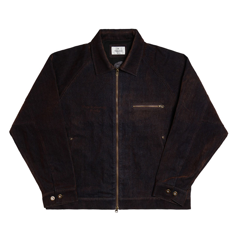 MONTLEY(モーレー)/ FLOCK DENIM JACKET -INDIGO-