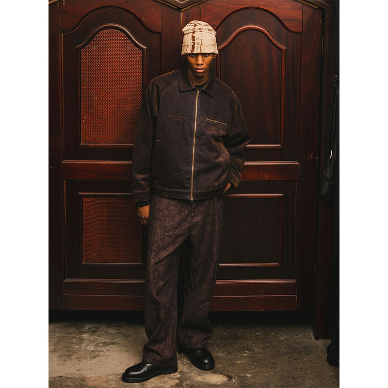 MONTLEY(モーレー)/ FLOCK DENIM JACKET -INDIGO-