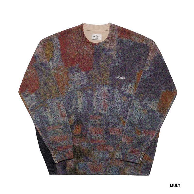 MONTLEY(モーレー)/ DREAMLIKE CREW KNIT -3.COLOR-