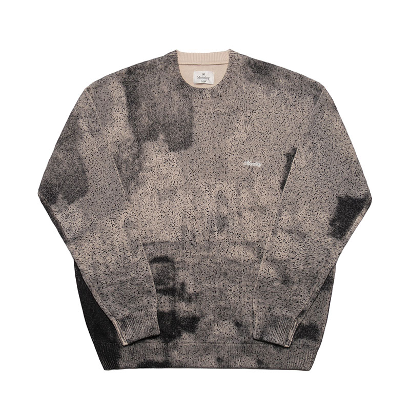 MONTLEY(モーレー)/ DREAMLIKE CREW KNIT -3.COLOR-(GREY)