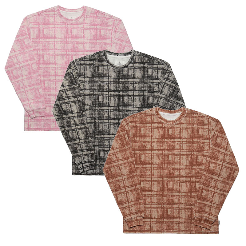 MONTLEY(モーレー)/ CHECK THERMAL LS TEE -3.COLOR-