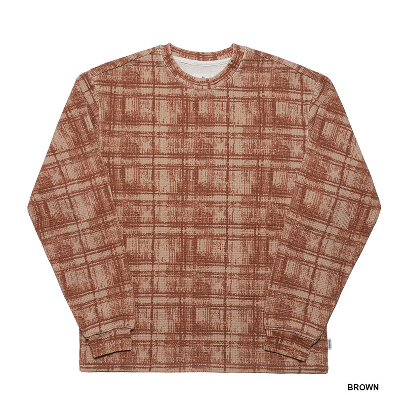 MONTLEY(モーレー)/ CHECK THERMAL LS TEE -3.COLOR-