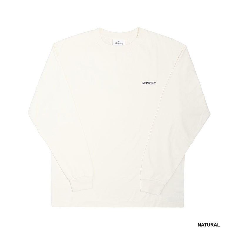 MONTLEY(モーレー)/ FLOWER FADE LS TEE -2.COLOR-