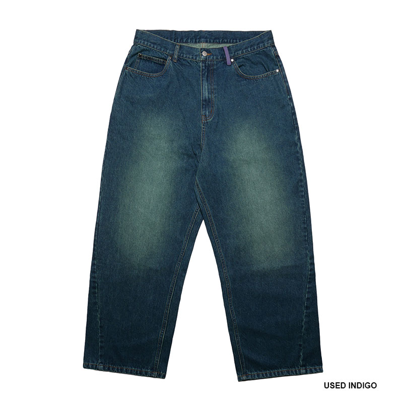 MONTLEY(モーレー)/ BAGGY DENIM PANTS -2.COLOR-