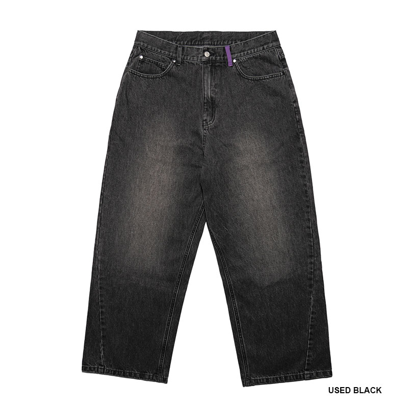 MONTLEY(モーレー)/ BAGGY DENIM PANTS -2.COLOR-