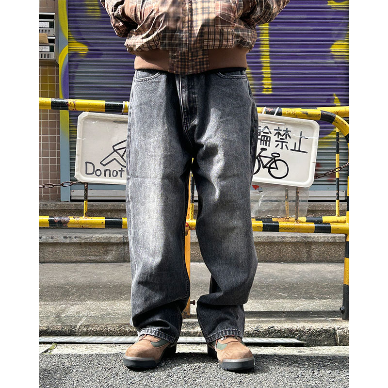MONTLEY(モーレー)/ BAGGY DENIM PANTS -2.COLOR-