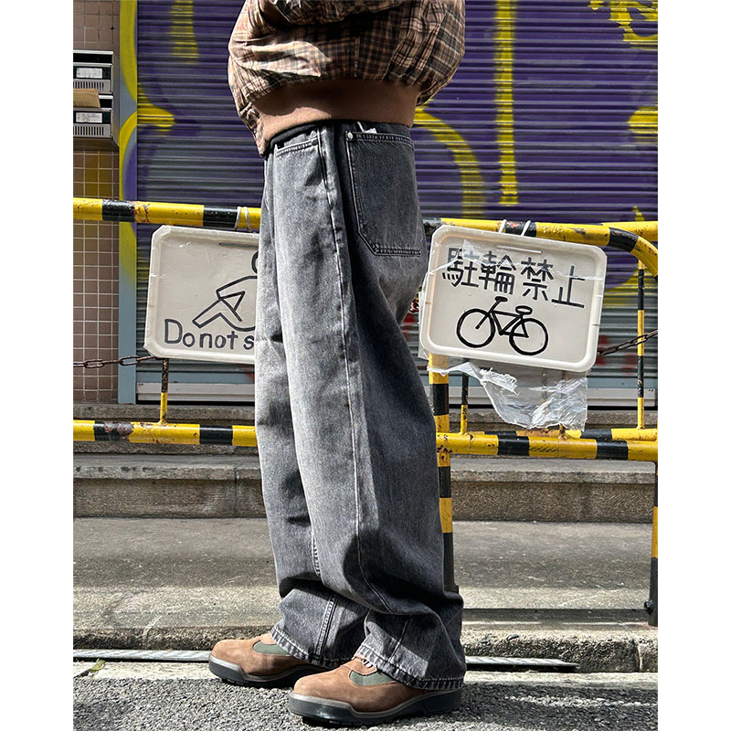 MONTLEY(モーレー)/ BAGGY DENIM PANTS -2.COLOR-
