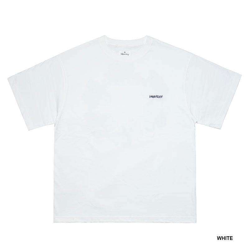 MONTLEY(モーレー)/ PHOTO CIRCLE FLOWER SS TEE -3.COLOR-