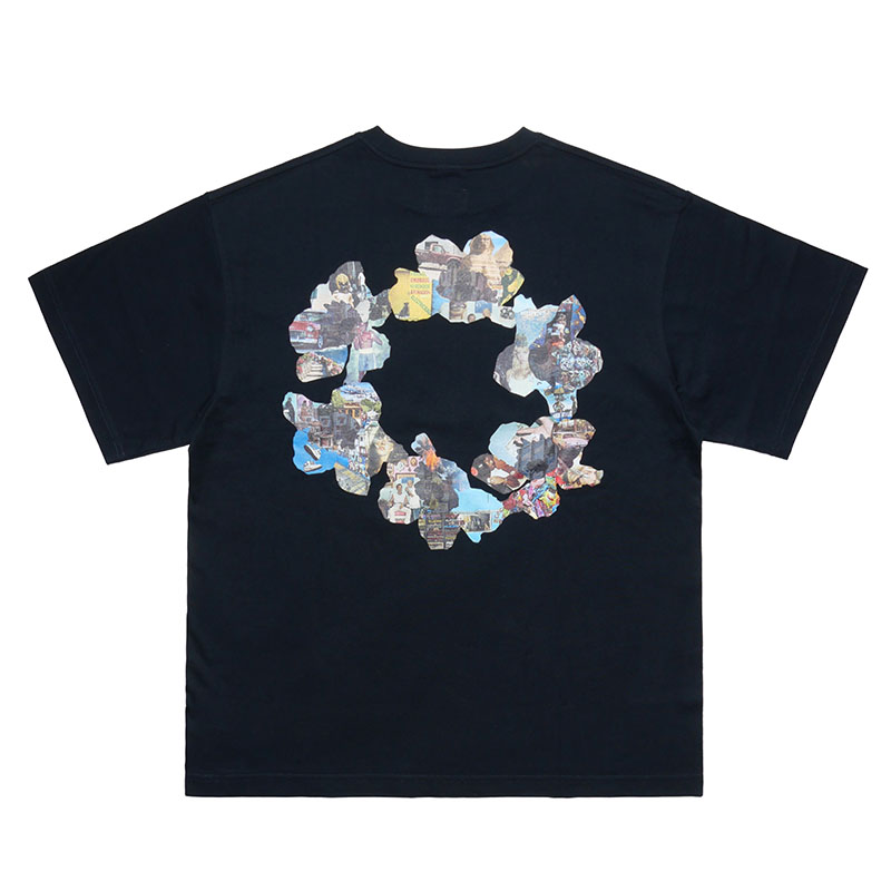 MONTLEY(モーレー)/ PHOTO CIRCLE FLOWER SS TEE -3.COLOR-