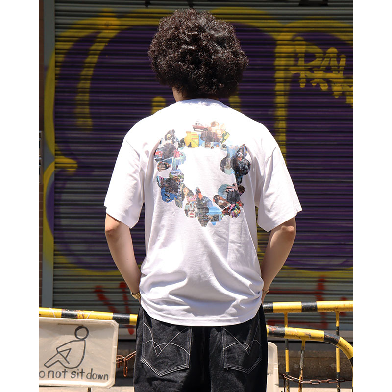 MONTLEY(モーレー)/ PHOTO CIRCLE FLOWER SS TEE -3.COLOR-
