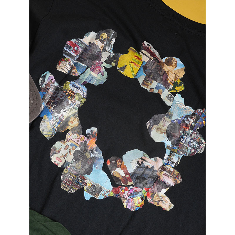 MONTLEY(モーレー)/ PHOTO CIRCLE FLOWER SS TEE -3.COLOR-