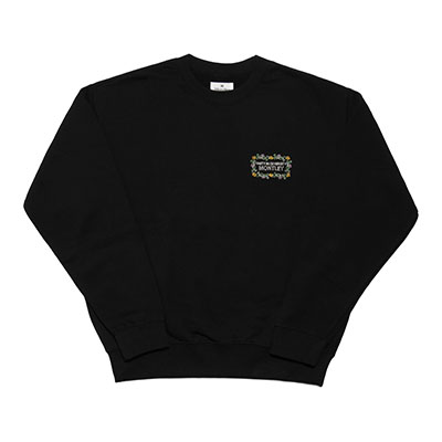 MONTLEY(モーレー)/ FLOWER LOGO PILE CREW SWEAT -3.COLOR-