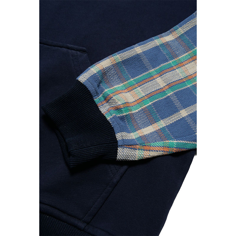 MONTLEY(モーレー)/ SWITCHING CHECK ZIP HOOD -3.COLOR-