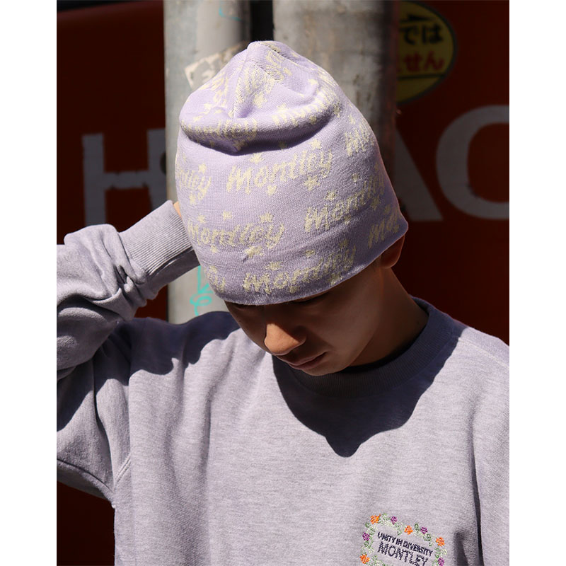 MONTLEY(モーレー)/ LOGO KNIT CAP -3.COLOR-