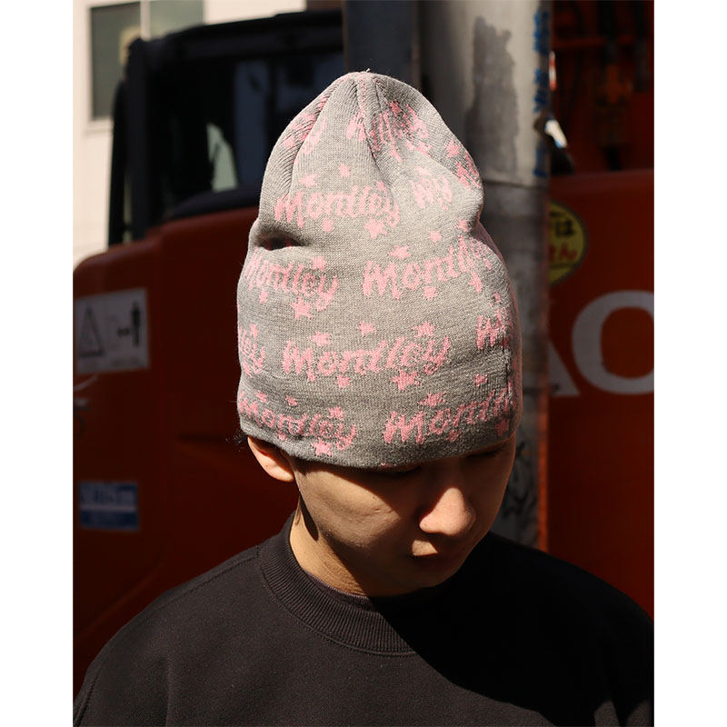MONTLEY(モーレー)/ LOGO KNIT CAP -3.COLOR-