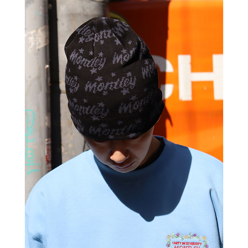 MONTLEY(モーレー)/ LOGO KNIT CAP -3.COLOR-