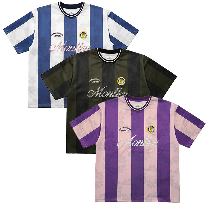MONTLEY(モーレー)/ STRIPE GAME SHIRT -3.COLOR-