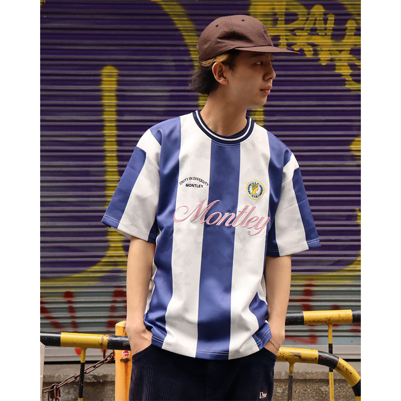 MONTLEY(モーレー)/ STRIPE GAME SHIRT -3.COLOR-
