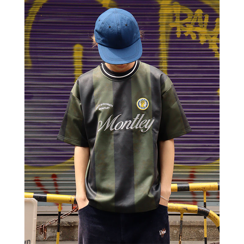 MONTLEY(モーレー)/ STRIPE GAME SHIRT -3.COLOR-