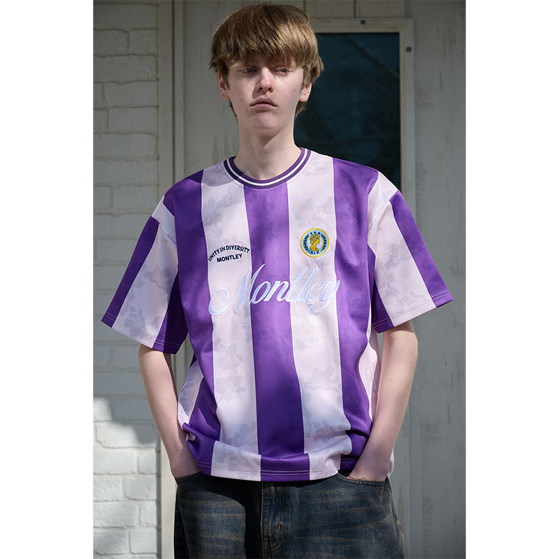 MONTLEY(モーレー)/ STRIPE GAME SHIRT -3.COLOR-