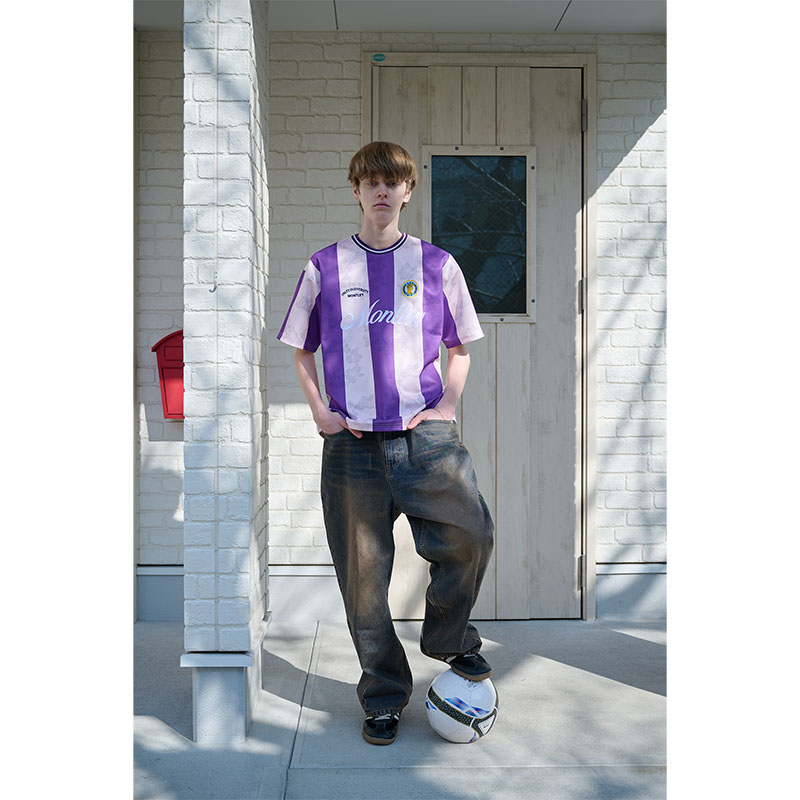 MONTLEY(モーレー)/ STRIPE GAME SHIRT -3.COLOR-