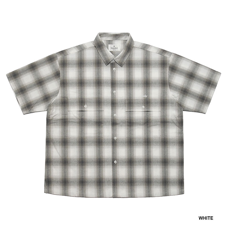 MONTLEY(モーレー)/ CHECK SS SHIRT -3.COLOR-