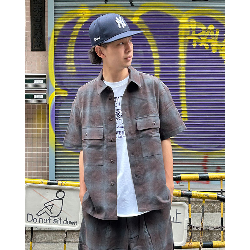 MONTLEY(モーレー)/ CHECK SS SHIRT -3.COLOR-
