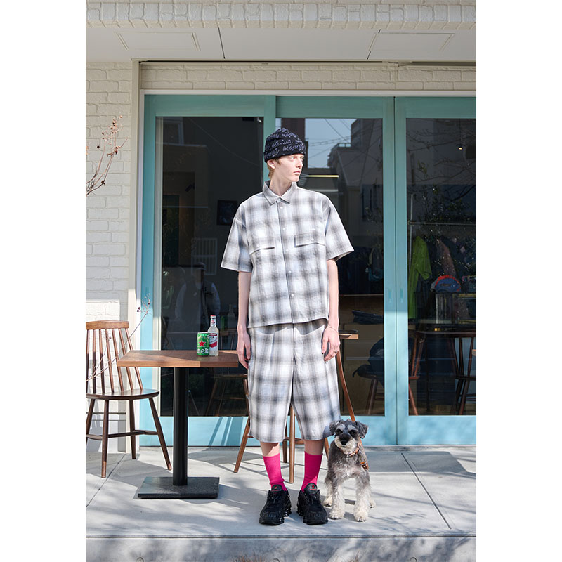 MONTLEY(モーレー)/ CHECK SS SHIRT -3.COLOR-