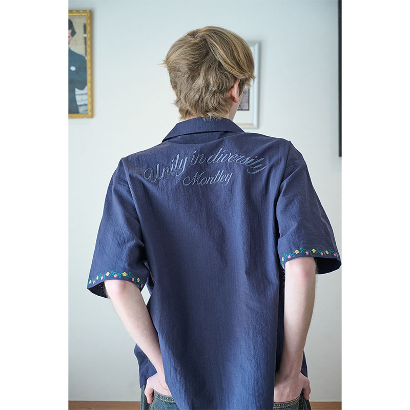 MONTLEY(モーレー)/ FLOWER SS SHIRT -2.COLOR-