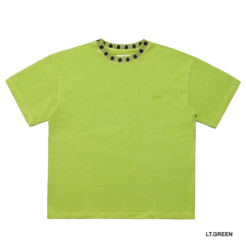 MONTLEY(モーレー)/ PATTERN RIB VINTAGE SS TEE -3.COLOR-