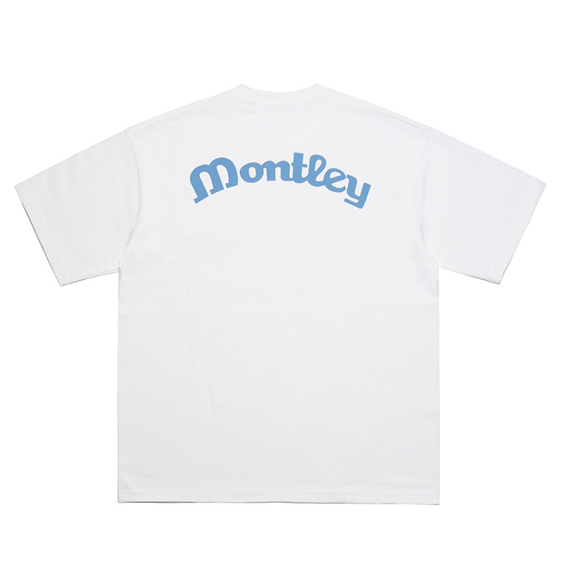MONTLEY(モーレー)/ CHECK SPORTS LOGO HEAVY SS TEE -3.COLOR-