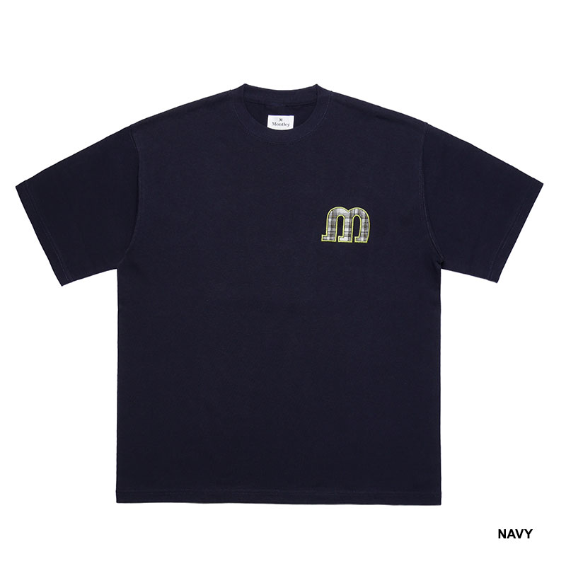 MONTLEY(モーレー)/ CHECK SPORTS LOGO HEAVY SS TEE -3.COLOR-