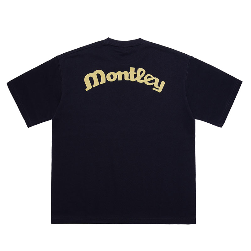 MONTLEY(モーレー)/ CHECK SPORTS LOGO HEAVY SS TEE -3.COLOR-