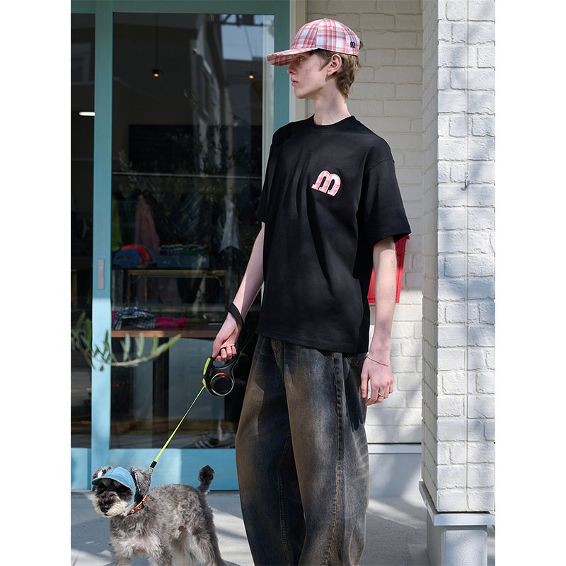 MONTLEY(モーレー)/ CHECK SPORTS LOGO HEAVY SS TEE -3.COLOR-