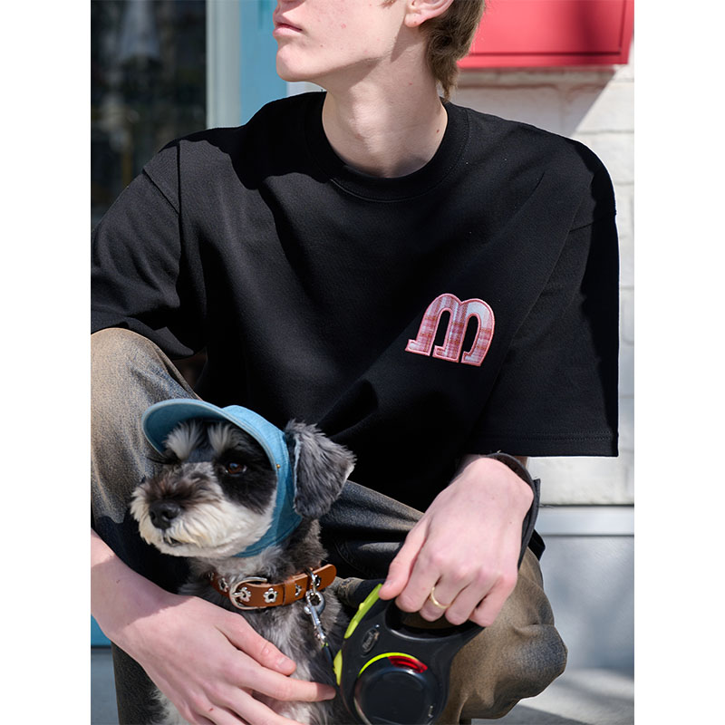 MONTLEY(モーレー)/ CHECK SPORTS LOGO HEAVY SS TEE -3.COLOR-