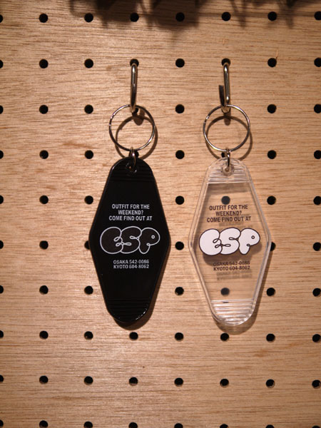 E.S.P.(イーエスピー)/ E.S.P. MOTEL KEY TAG -2.COLOR-